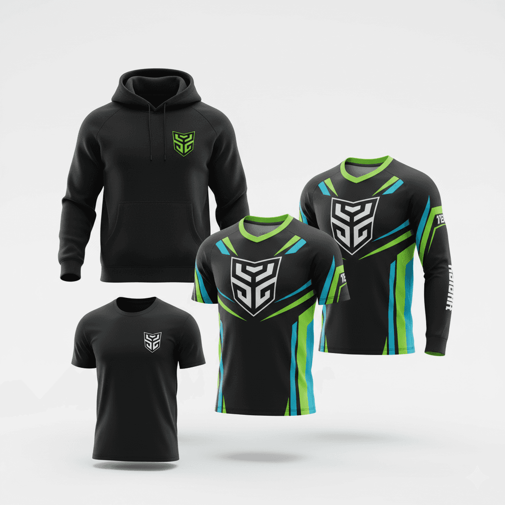 Pro Tournament Esports Kits | Team Gaming Uniforms Wholesale