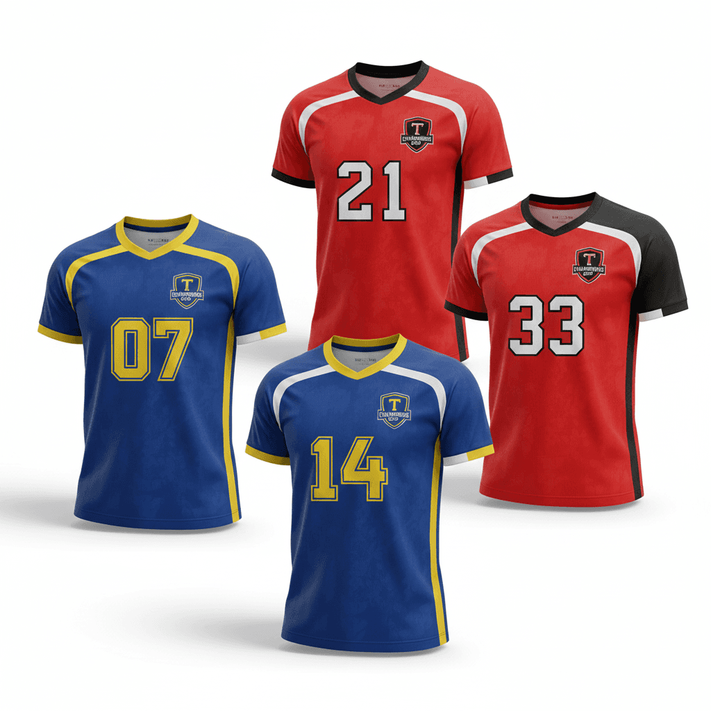 Tournament Jerseys | Sports Competition & Championship Event Uniforms