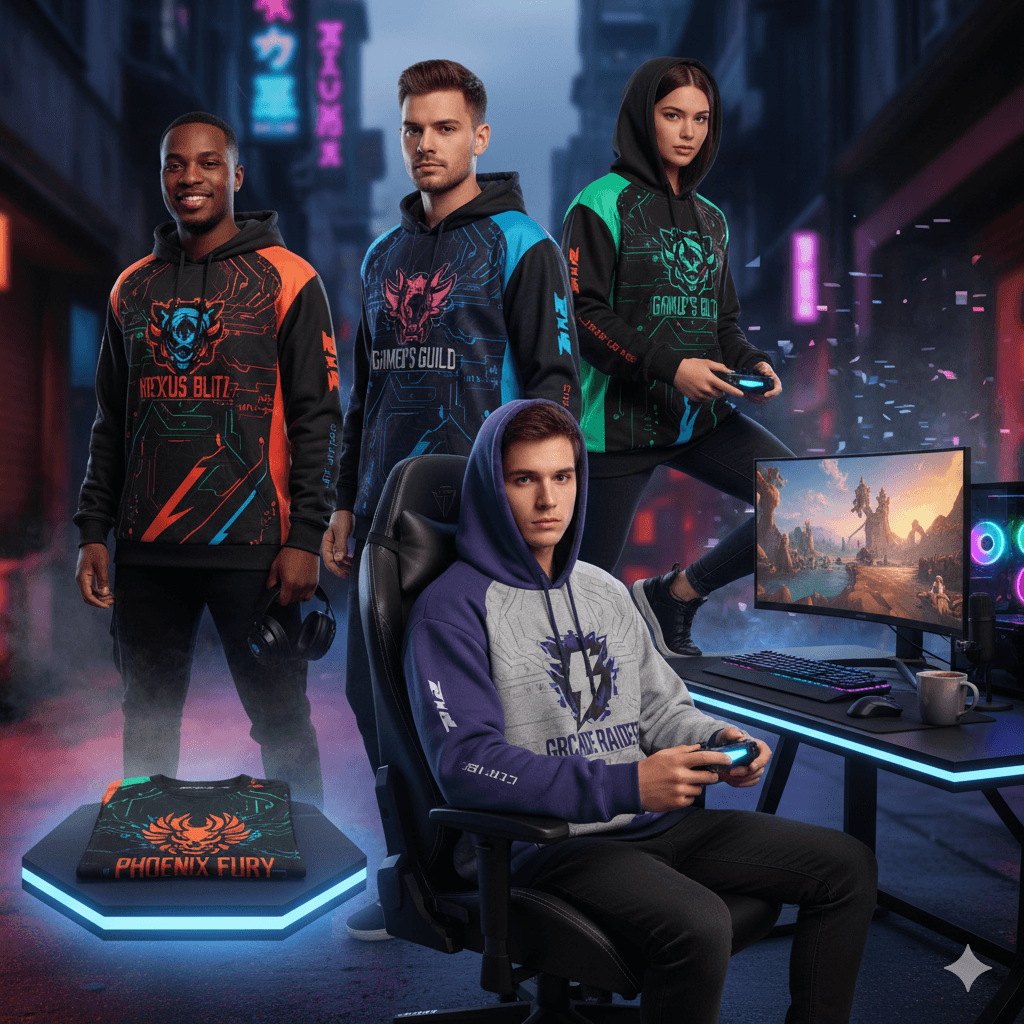 Esports Gaming Jerseys Background