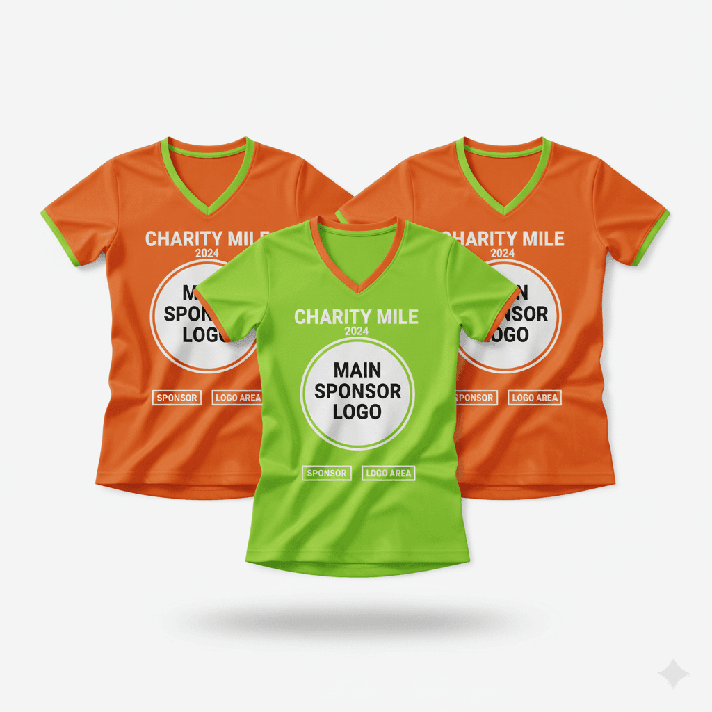 Charity Run Jerseys | 5K Race, Marathon & Fundraising Event Shirts