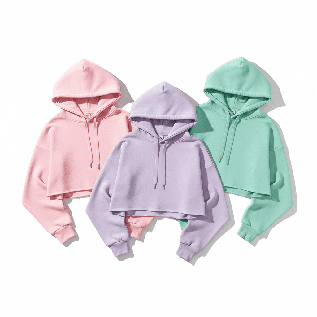 Cropped Hoodies Bulk | Fashion & Athleisure Wholesale Sweatshirts