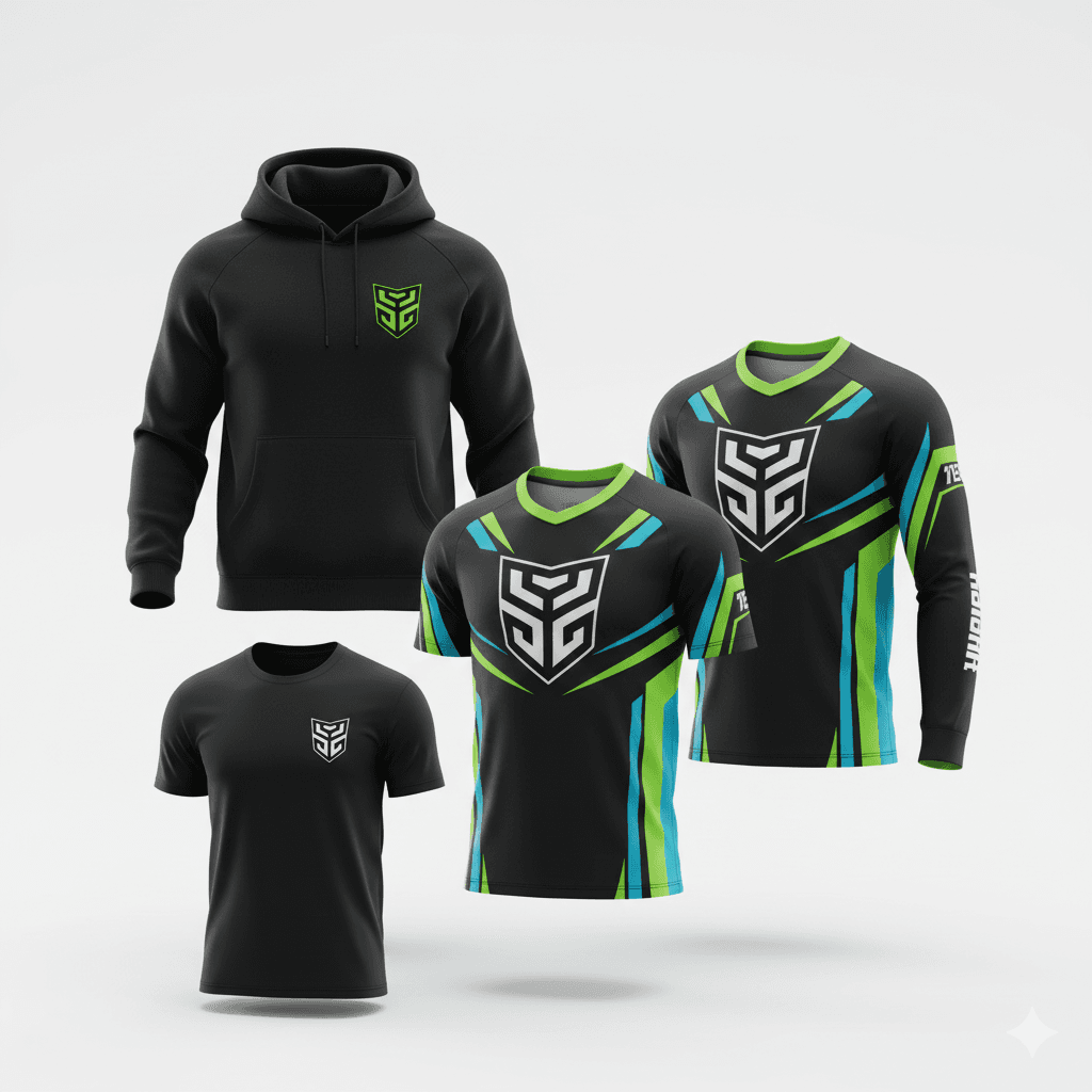 Pro Tournament Esports Kits | Team Gaming Uniforms Wholesale