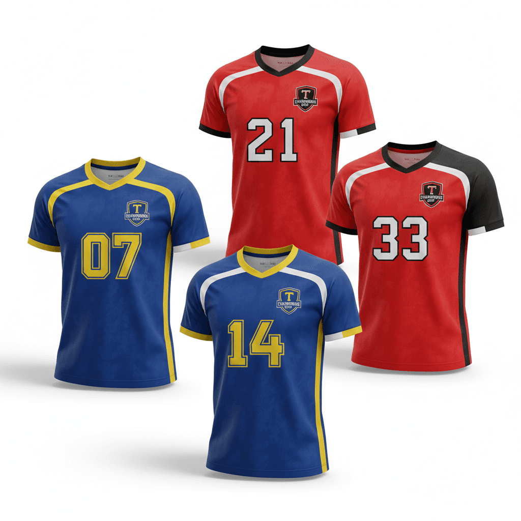 Tournament Jerseys | Sports Competition & Championship Event Uniforms