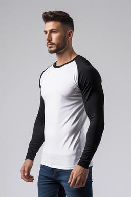 Custom Raglan Athletic T-Shirts | Contrast Sleeve Performance Wear | Wholesale MOQ 50 2