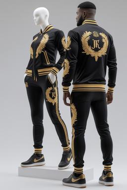 Custom Embroidered Tracksuits | Premium Logo Embroidery | Pakistan Manufacturer 1